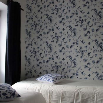 Chambre des oiseaux bleus Gite Le Nichoir